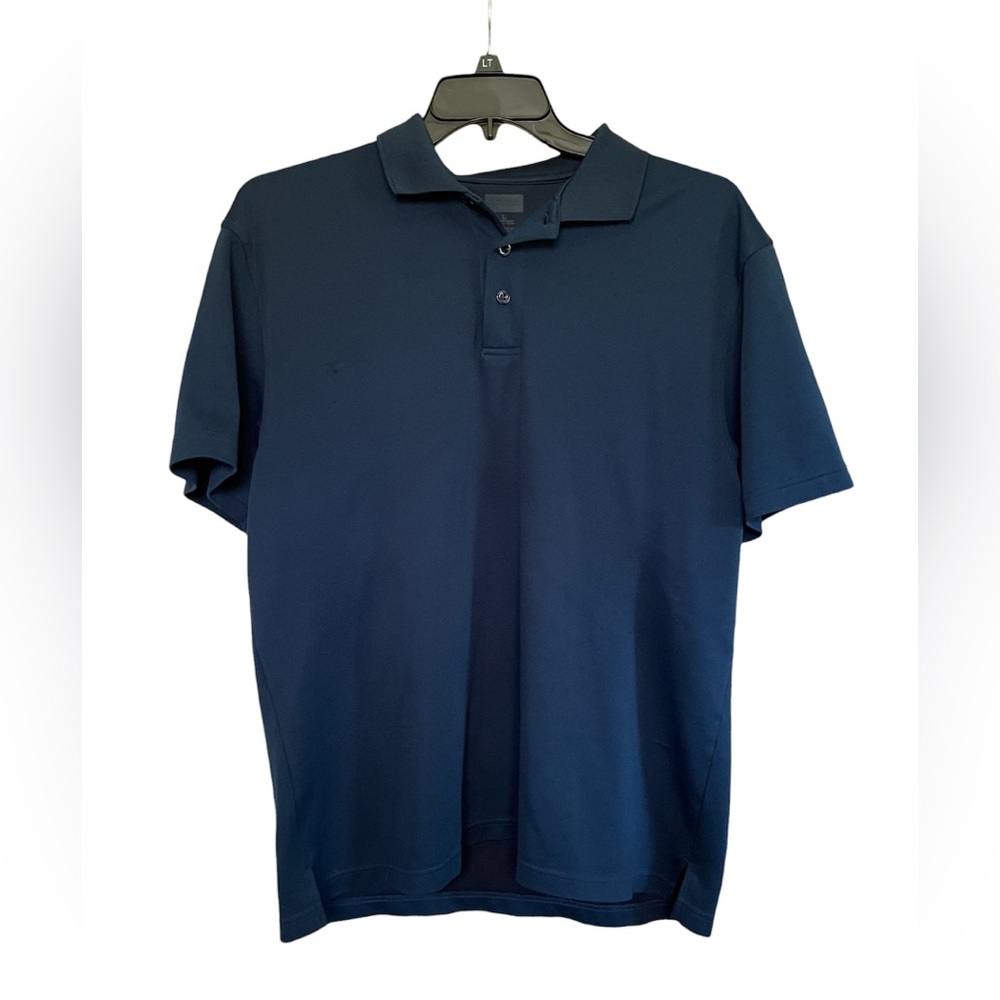 Mens Navy Blue Short Sleeve Polo Shirt